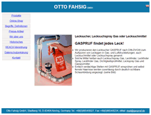 Tablet Screenshot of gaspruf.de